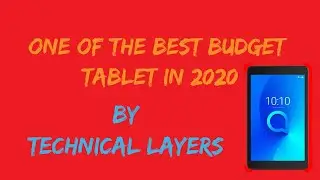 Best Budget Tablet In 2020 Alcatel 3T 8 Tablet Unboxing Best Budget Tablet Under 10000