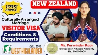 Culturally Arranged Marriage Visitor Visa New Zealand - Conditions and Requirements