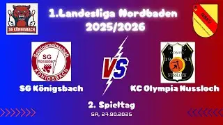 SG Königsbach - Olympia Nussloch  2025/2026  1.Landesliga Nordbaden