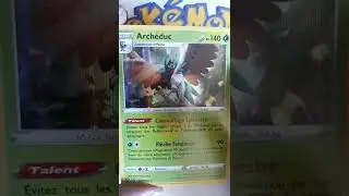 Arch&eacute;duc : carte Pokemon Holographique Rare n&deg;8/72 de l'&eacute;dition EB04.5 Destin&eacute;es Radieuses