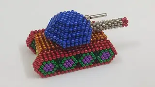 Make Tank From Magnetic | Magnet Satisfaction