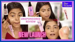 is this REAL?Testing BLUE HEAVEN NEW LAUNCHES | Full Face New affordable makeup in India