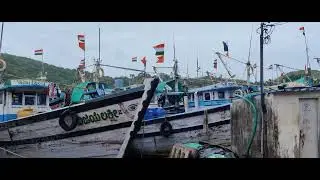 Karwar fishing harbar