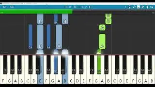 Balavanthuda Keyboard Notes E Major 4/4 Ballad Tempo 73