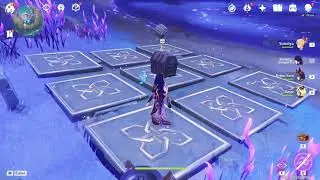 Amakumo Peak Plates Puzzle - Lower the Water | Genshin Impact