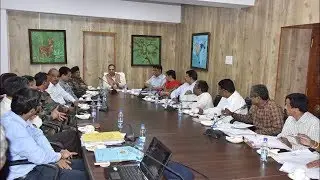 Telangana CS of  SK Joshi, IAS Held a Meeting With Officials at Secretariat