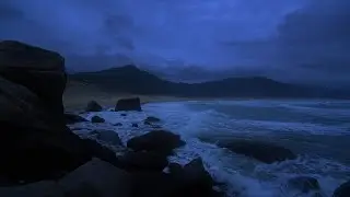 Ocean Sounds for Deep Sleep – Fall Asleep Instantly in 5 Minutes (11 Hours Night Waves)