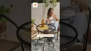 Tu terraza no necesita ser grande para sentirse incre&iacute;ble.​