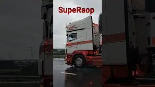 SupeRsop Detailing// SCANIA V8 OPEN PIPE// p&m jansen