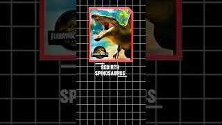 WHERE DID YOU FIND REBIRTH SPINOSAURUS DNA ??? - JURASSIC WORLD ALIVE #shortvideo