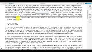 Filling out FHA/VA Financing Addendum  Standard Form 2A4-T 2025 NC