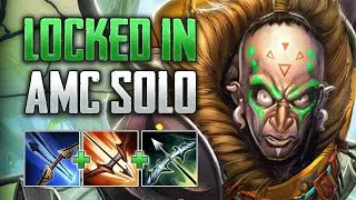 ESCAPE FROM THE CAGE! Ah Muzen Cab Solo Gameplay (SMITE Conquest)