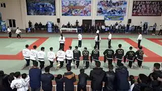 Узбек жанг санъати. Показательное выступление. Demonstration performance.