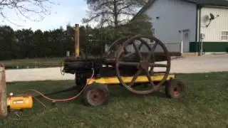 Franklin valveless oil field engine