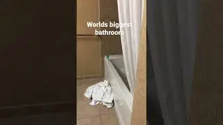 Worlds biggest bathroom