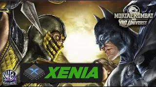 Mortal Kombat vs. DC Universe Gameplay (Xenia) Emulador Xbox 360 (PC)