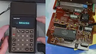 Быстрый ремонт калькулятора Radio Shack EC-375 1976 года выпуска.