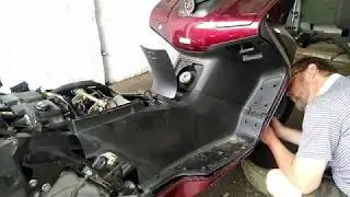 Honda Silverwing FJS 600 Motorlauf schlecht/geht aus  Teil1[Deutsch][German][HD 1080p]