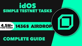 idOS Network Airdrop Complete Guide - idOS Testnet Airdrop Simple Guide