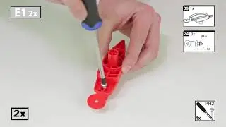 Сборка теннисного стола Donic Indoor Roller 400 (FazaSporta.com)