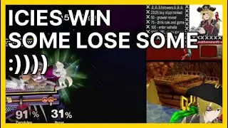 icies win some lose some :)))) (nisse_w) | Smash Melee Highlights