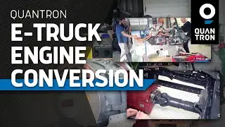 Quantron eTRUCK | engine conversion