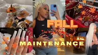 FALL maintenance VLOG 2023 | Hair, Nails lashes ,Target trips, hygiene shopping& more!