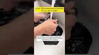 PO-TRY has no toxic volatilization, no odor, and high-concentration ink