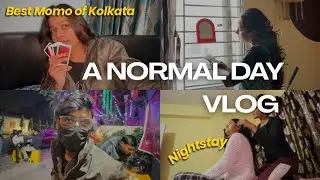 Winter Outing in Kolkata | Trying the Best Momos | Bachelor’s Vlog | MG736