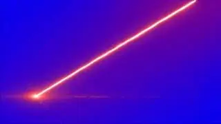 Red Laser Beam Shooting Towards Ground Right To Left - Laser Green Screen Pack