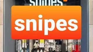 inside SNIPES shoe store