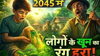  Green blood #LifeScriptChronicles #GreenBlood #2045Future #BiologicalStory #ScienceMystery #Human