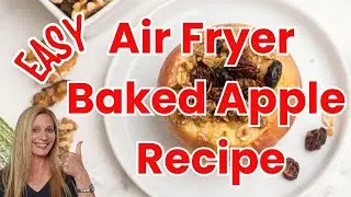 EASY Air Fryer Baked Apples Recipe Everyone Will LOVE!🍎