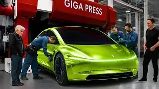 Tesla Model 2 Line FINALLY HERE: Built in 19 Seconds. What's SHOCKING?