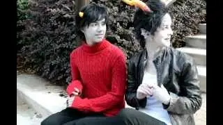 Kankri and Cronus at Anime Weekend Atlanta