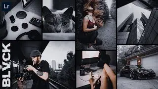 BLVCK Preset - Lightroom Mobile Presets | Black Presets | Lightroom Dark Presets | Blvck Paris