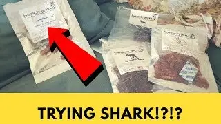 I TRIED SHARK JERKY!! 《Is it any good?》