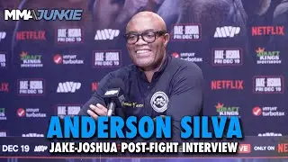 Anderson Silva DEMANDS fans to respect Jake Paul, talks future after beating Tyron Woodley