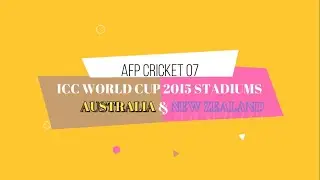 ICC WORLD CUP 2015 AUSTRALIA & NEW ZEALAND STADIUMS FOR EA CRICKET 07