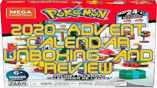 2020 MEGA CONSTRUX Pokemon Advent Calendar &ndash; Opening Poke Balls For Christmas!