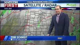 25 дней новостей 2025: День 18: KOLR 10 &laquo;Ozarks First News&raquo; &mdash; утренний эфир в 5 утра, начало 18 д...