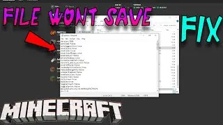 How To Fix Minecraft Gamma Options.txt Won't Save/reset..