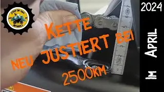 Nachtrag zum Quicktip Kettendurchhang Honda XL750 Transalp (Update 5)