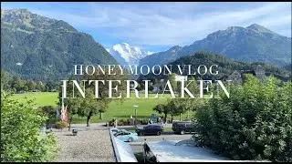 Honeymoon in Interlaken Switzerland | Victoria Jungfrau Grand Hotel & Paragliding Adventure