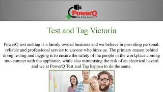 Electrical Testing and Tagging Melbourne