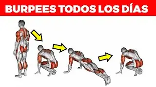 Si haces 47 BURPEES TODOS LOS DÍAS le pasa esto a tu cuerpo y cómo hacerlo correctamente