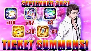 Stream Highlight: AIZEN FAKEOUT ON BBS TICKETS?! September 2021 Ticket Summons | Bleach Brave Souls