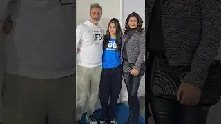 Raveena Tandon with her husband Anil Thadani and Family #raveenatandon #shorts #ytshots
