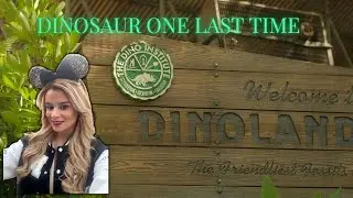 One Last ride on DINOSAUR at Disney Animal Kingdom