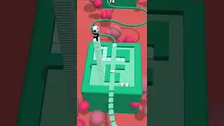 Impossible Maze Challenge in Stacky Dash 🧩 | Level 1243 Gameplay